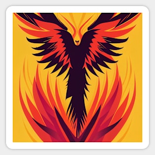 Powerful Phoenix Sticker